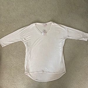 Soft pink, never worn, cozy Philosophy shirt